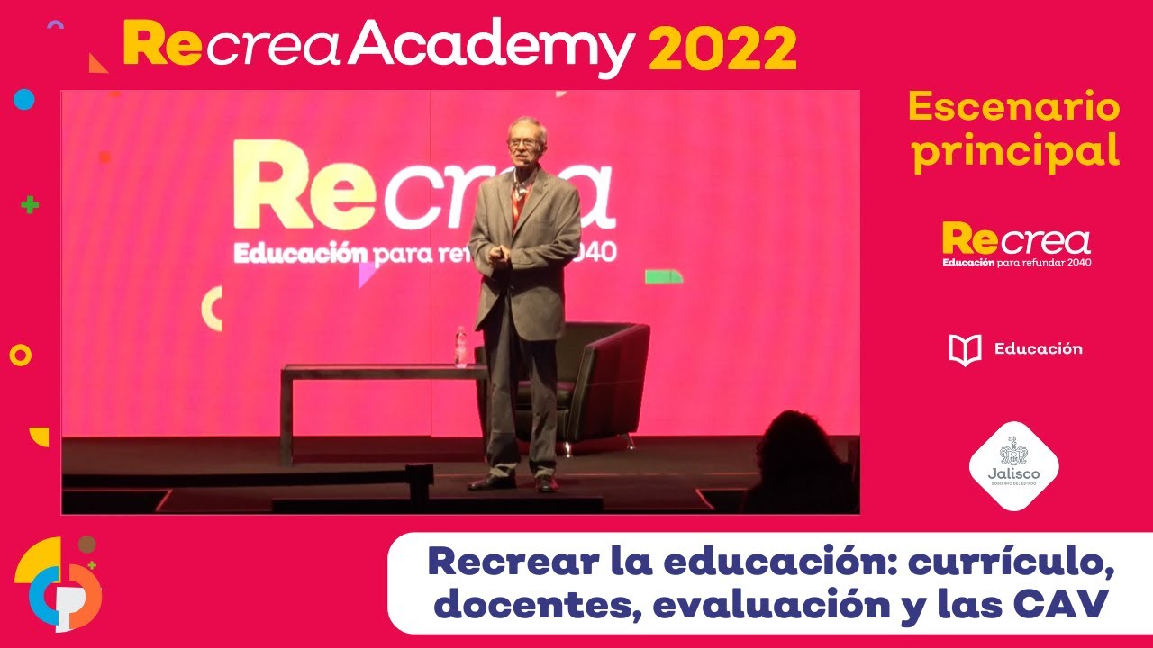 Recrea Academy 2022. Felipe Martínez- Recrear la educación - YouTube