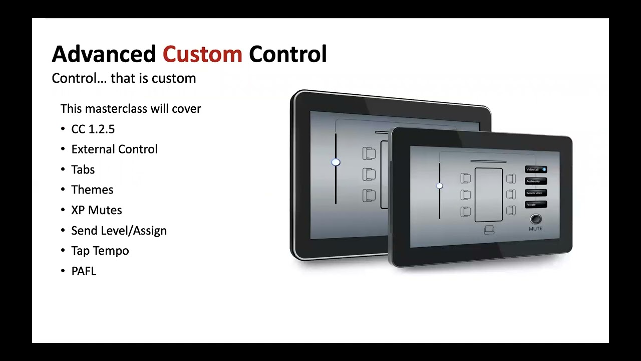 Allen & Heath Mini Masterclass: Advanced Custom Control Setup 