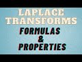 Laplace Transforms Formulas and Properties | Engineering maths | M3 | Maths Board Tamil | Tamil