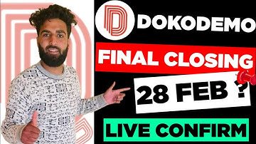 Dokodemo App Confirm Closing Date | Dokodemo App Today New Update | Dokodemo App Withdrawal Problem