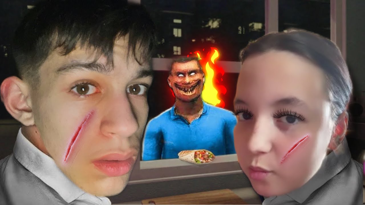 SHAWARMA KIOSK HORROR GAME MIT MEINER FREUNDIN!