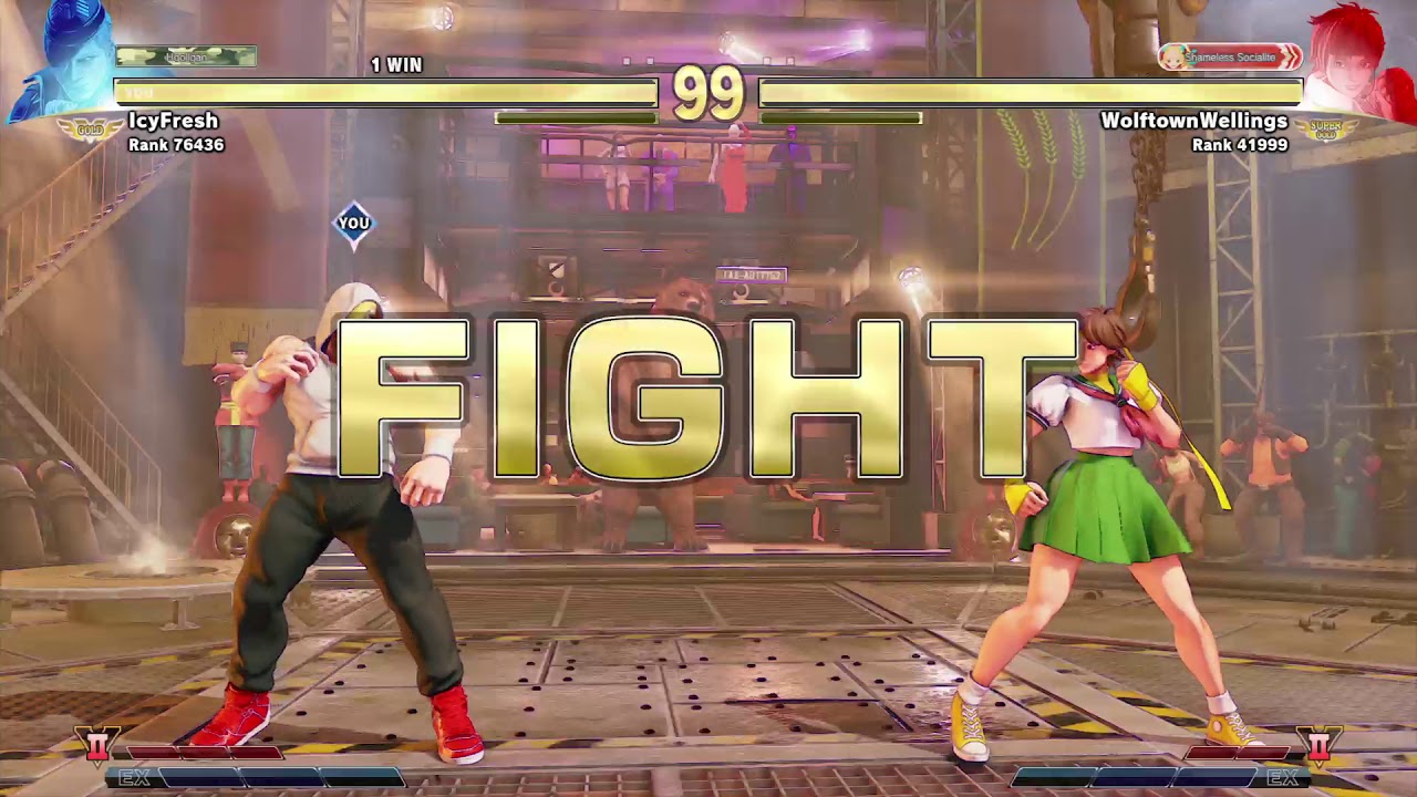 SFV:AE WolftownWellings (Sakura) vs IcyFresh (Ed) ft10