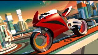 Gravity Rider: Extreme Balance Space Bike Racing || Games All || #gravityrider #Bikeracing screenshot 2