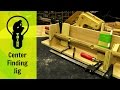 Simple Homemade Centering Jig for Woodworking! Simple Homemade Centering Jig for Woodworking!