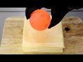 EXPERIMENT Glowing 1000 Degree METAL BALL vs CHEESE