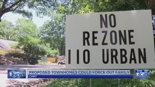 Cary residents fight rezoning for townhomes in downtown neighborhood