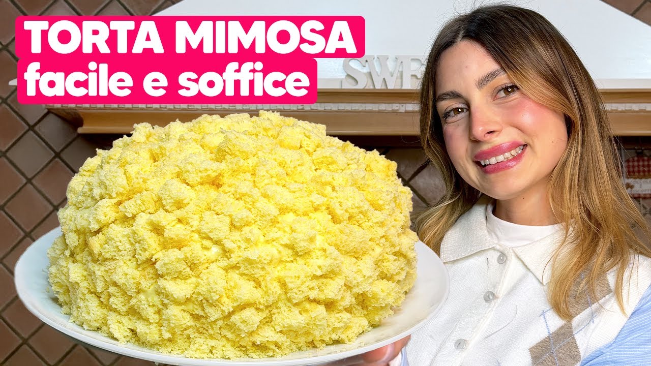 TORTA MIMOSA: la ricetta FACILE per la Festa della Donna ​💛​