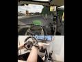 John Deere 6195M double Wielton trailer Steering Wheel Thrustmaster Farmstick #dkgc #fs25 #farming