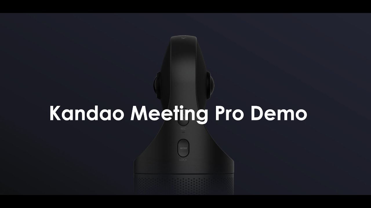 Kandao Meeting Pro Demo - YouTube