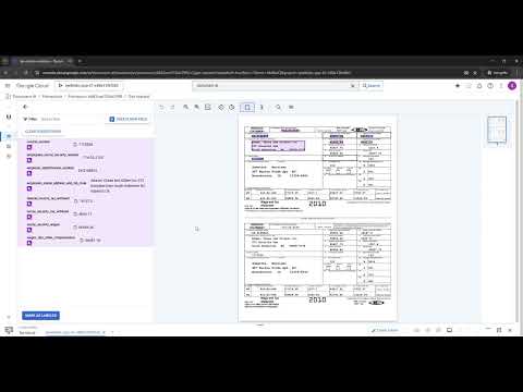 Google Cloud Platform: Document Extraction with Document AI Workbench - Part 3