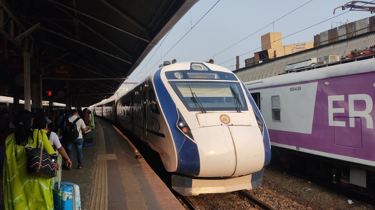 22309 Экспресс-ускорение Ванде Бхарат || 22309 Джамалпур Ховра Ванде Бхарат Экспресс