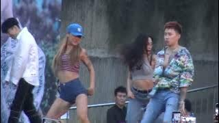 180913 박재범 Jay Park - 몸매 Mommae with 허니제이 & 베이브 (Honey J & Babe ' V ' 발매 기념 팝업쇼)