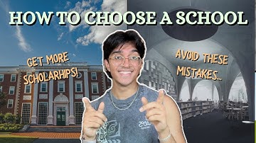 How to Choose the BEST College for You (what actually matters)