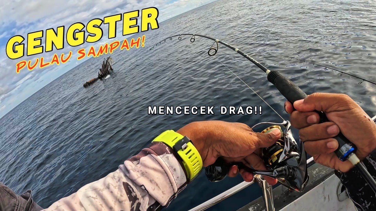 JUMPA Pulau Sampah Berpenghuni Patipok SAIZ Gorgon!! 