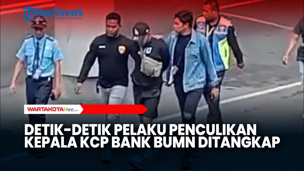 Detik-detik Pelaku Penculikan Kepala KCP Bank BUMN Ditangkap Saat Turun dari Pesawat