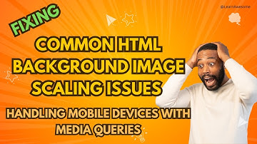 Responsive Background Image Media Queries – Fix Scaling Across Devices!