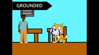 Scratch Cat sings the ABC song in class and gets grounded