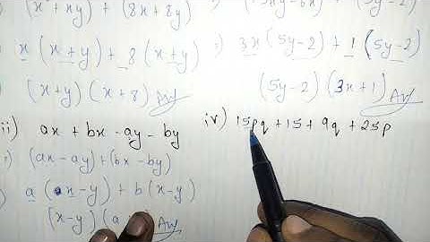 Class-8 Ex-12.1 Q...3, (Factorisation) Chapter12 Math, New Syllabus CBSE , NCERT Book 2023-24