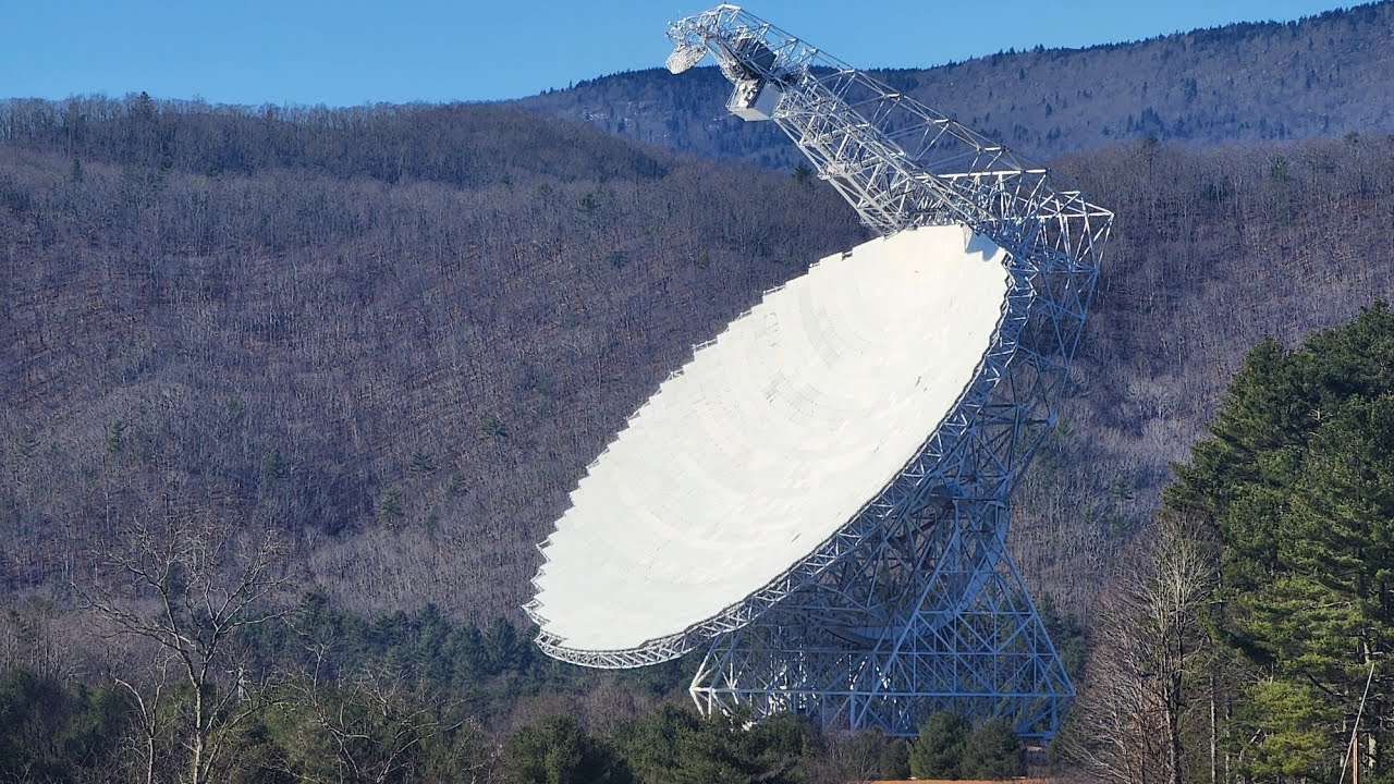 Отпуск в Западной Вирджинии. Часть 2: радиотелескоп в Грин Бэнк