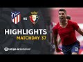 Resumen de Atlético de Madrid vs CA Osasuna (2-1)