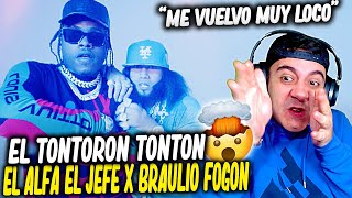 (REACCIÓN) EL ALFA EL JEFE X BRAULIO FOGON - EL TONTORON TONTON (Video Oficial)