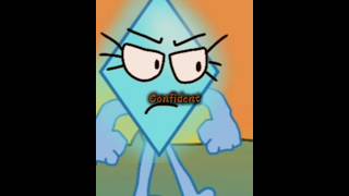 CONFIDENT Diamond EDIT!!! 💎🤑 (INFINITY SHAPES) #infinityshapes #animation #bfb #money #cartoon #MEME