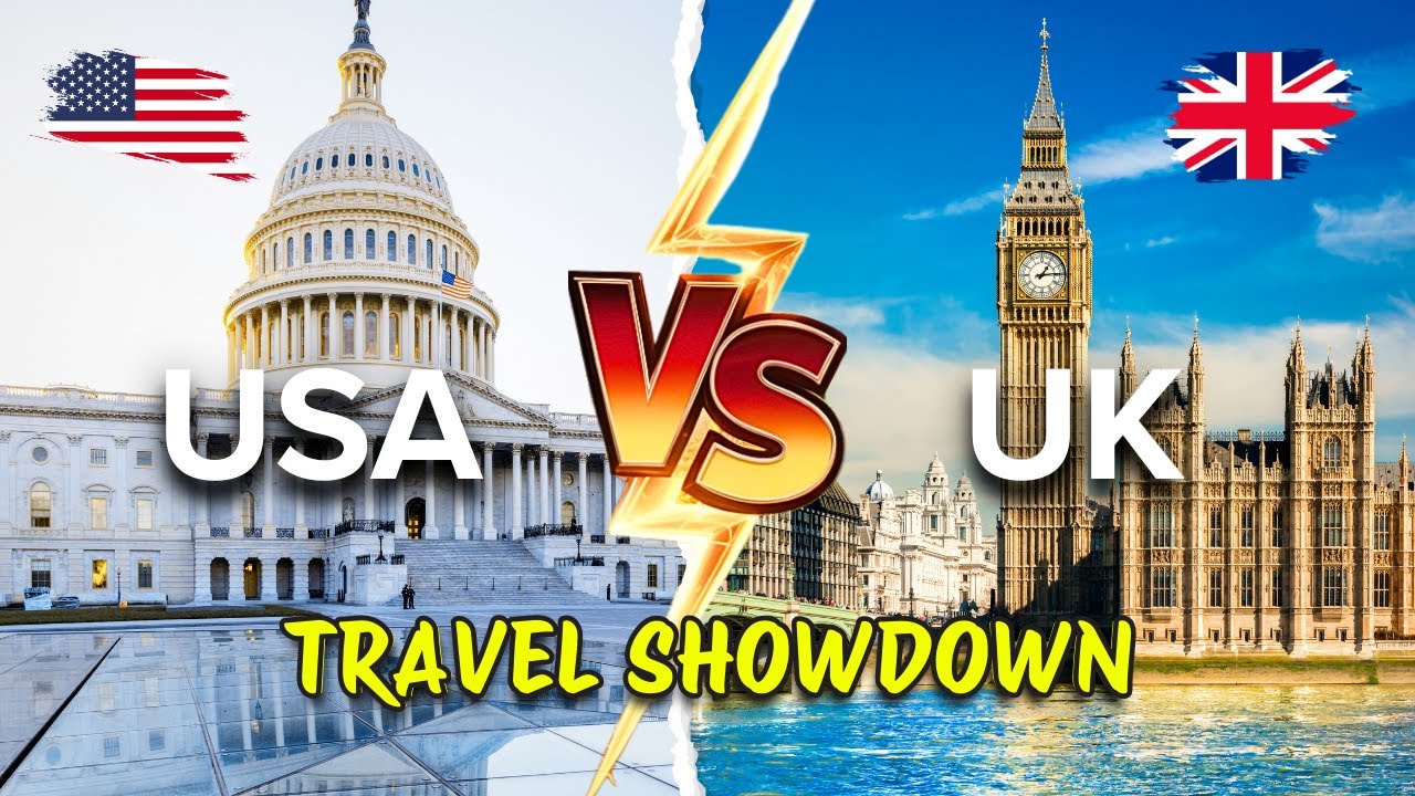 ВЕЛИКОБРИТАНИЯ vs США – Какую страну посетить первой в 2025 году?