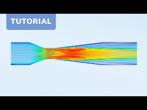 CADFEM Tutorial Nr. 37 – Strömungsmechanische Simulation eines Venturi-Rohres mit ANSYS Fluent