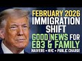 EB3 &amp; Family Green Card Update February 2026 | USCIS Waiver, Public Charge &amp; Real Facts