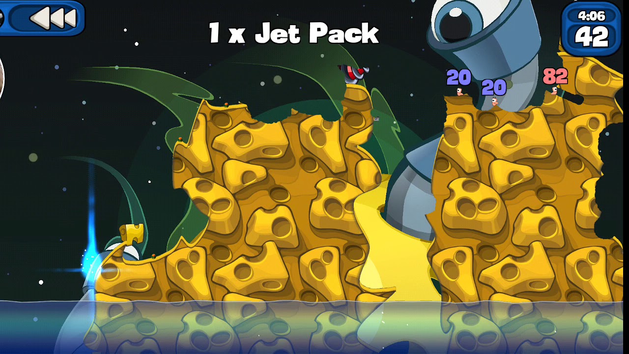 Worms 2 Armageddon on smartphone - YouTube