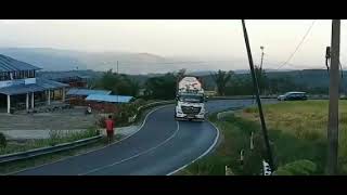lagu Mangalului dalan ni ngolu i  bersama bus PT antar Lintas Sumatera ALS