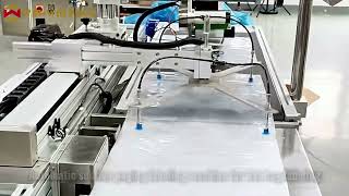 WIN-WIN PACK Automatic Suction Paging Labeling Machine for Flat Bag Labeling | Label Applicator
