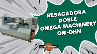 Resacadora Doble Omega Machinery OM-DHN