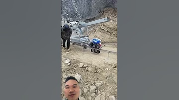 Vận Chuyển Vật Liệu Lên Núi #machine