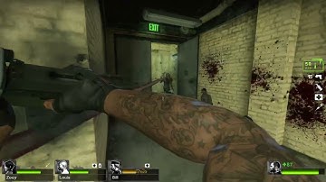 Left 4 Dead [2] - Custom Maps: DeadBeat Escape (Solo - With bots) - Normal