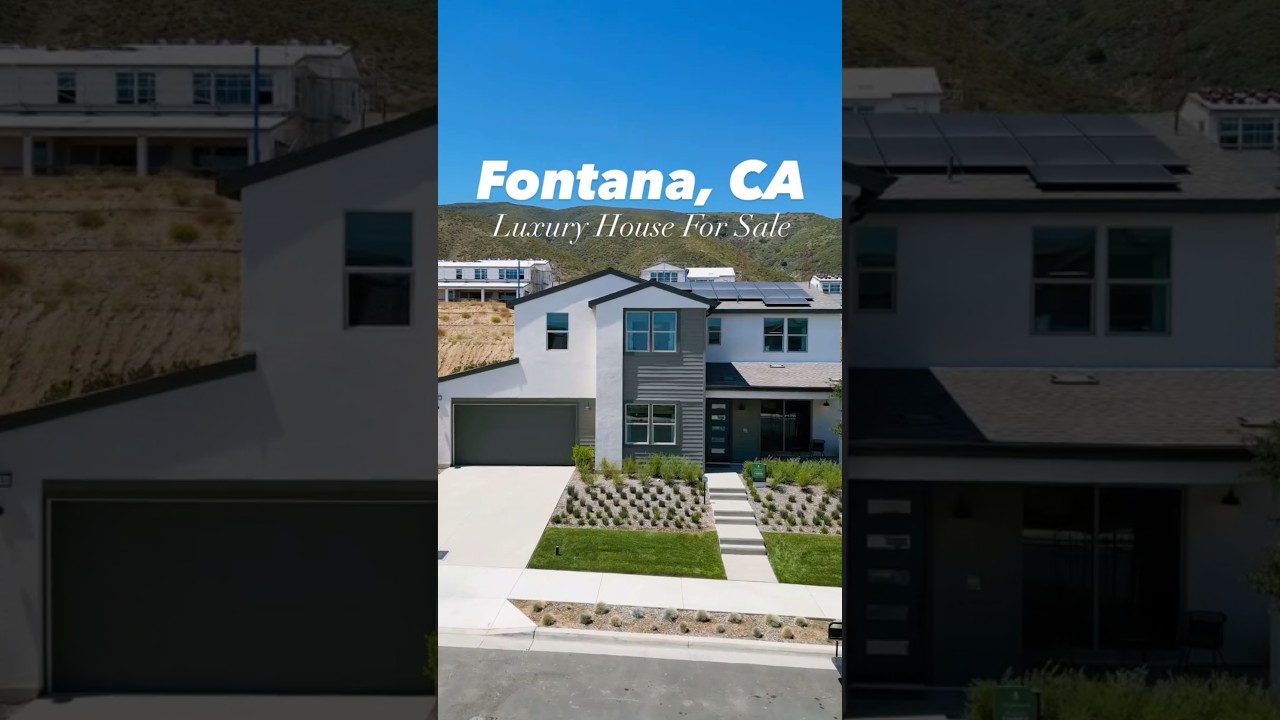 New Luxury House For Sale In Fontana 