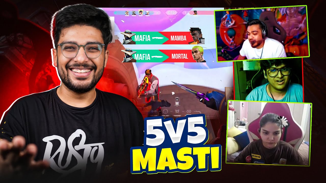 Shocking Them In S8ul Valorant 5v5 Masti Ft. @MortaLyt @8bitMAMBA @AnkkitaC #s8ul #valorant