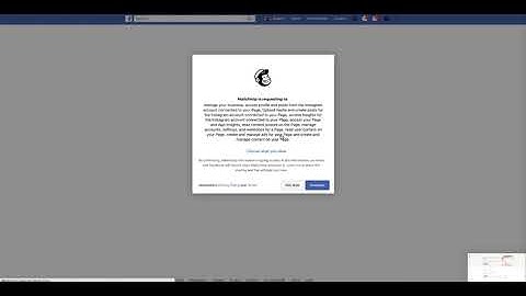 How to Connect a Social Media Account to Mailchimp