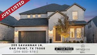 Home in Oak Point, TX | Price Reduction &amp; Virtual Tour | 209 Savannah Ln EmpowerHome Team Dallas