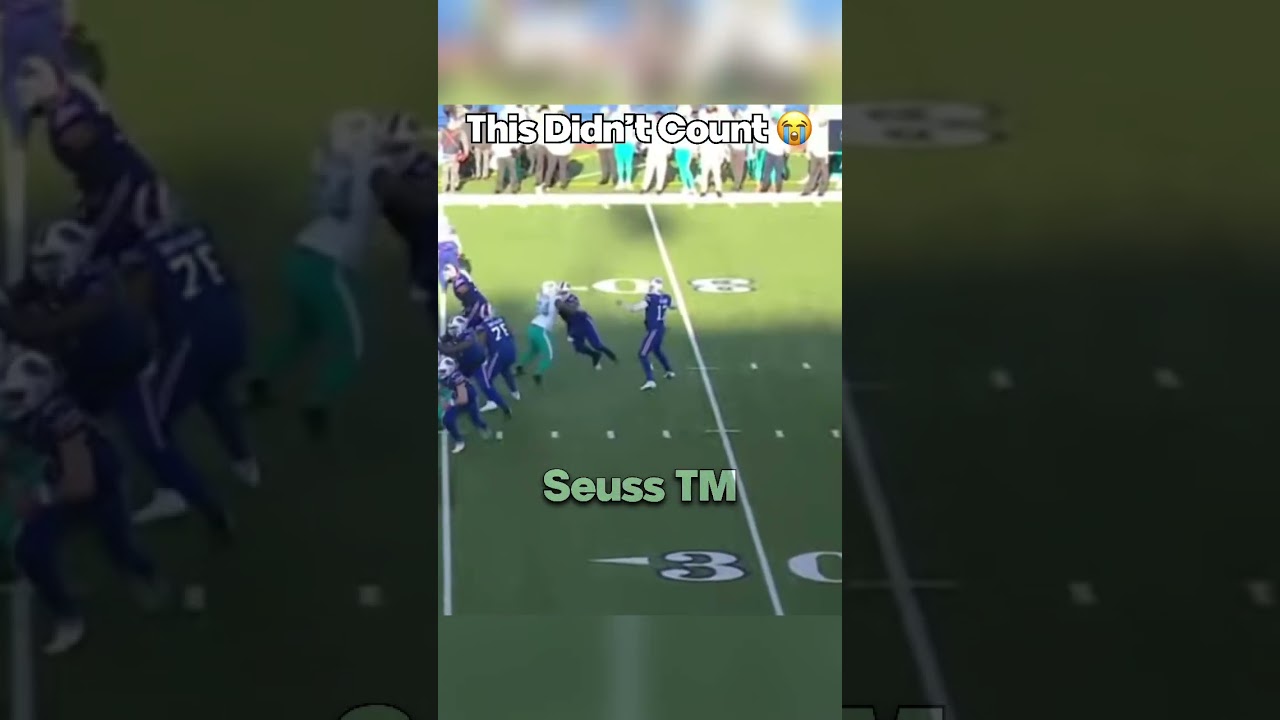 Stefon Diggs Unreal One Hand Catch That Didn’t Count 😭 