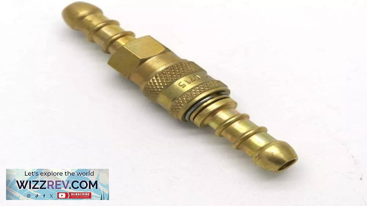 8mm Quick Release Coupler Connector LPG GAS Caravan Motorhome BBQ Review