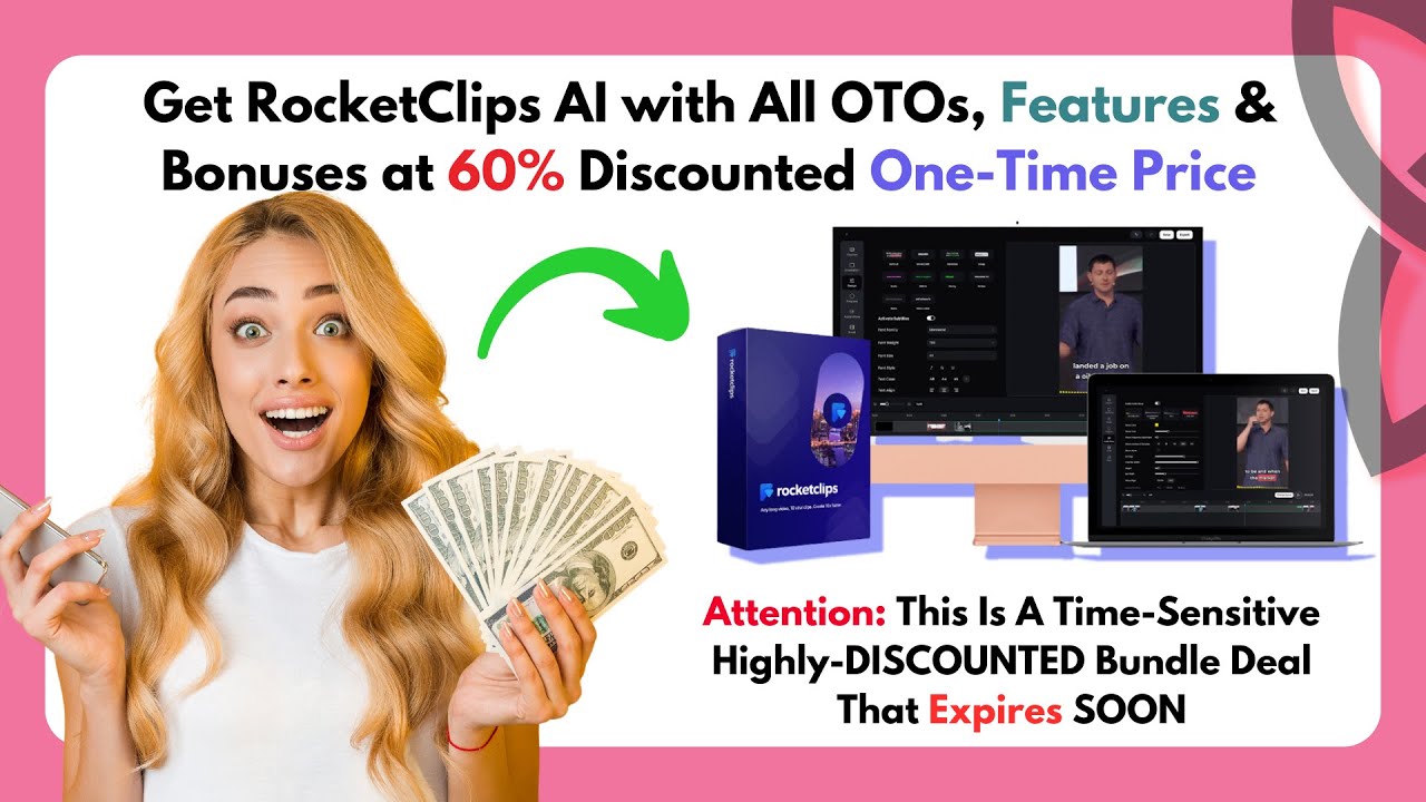 RocketClips AI Bundle Reviews| RocketClips AI Bundle Discount | RocketClips AI Bundle coupons