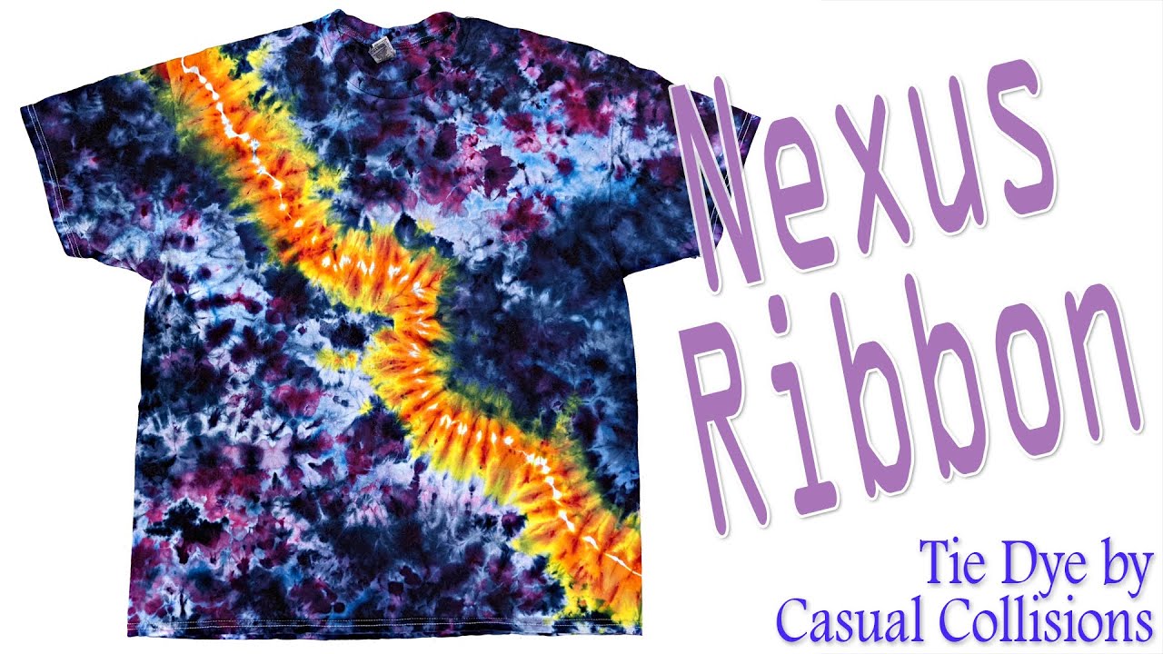 Tie Dye:  The Nexus Energy Ribbon  [Ice Dye]