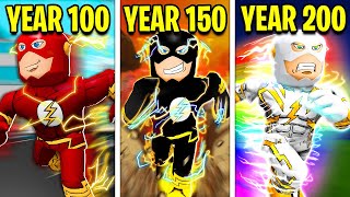 200 Years As The Flash Roblox
