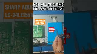 SHARP AQUOS CONTINUOUSLY BLINKING REDLIGHT
