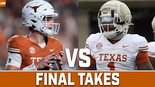 Texas Scrimmage Predictions and MVPs | Final Takes Friday