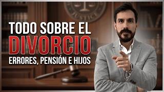 El divorcio ⚠️ Errores que no debes cometer si te vas a divorciar.