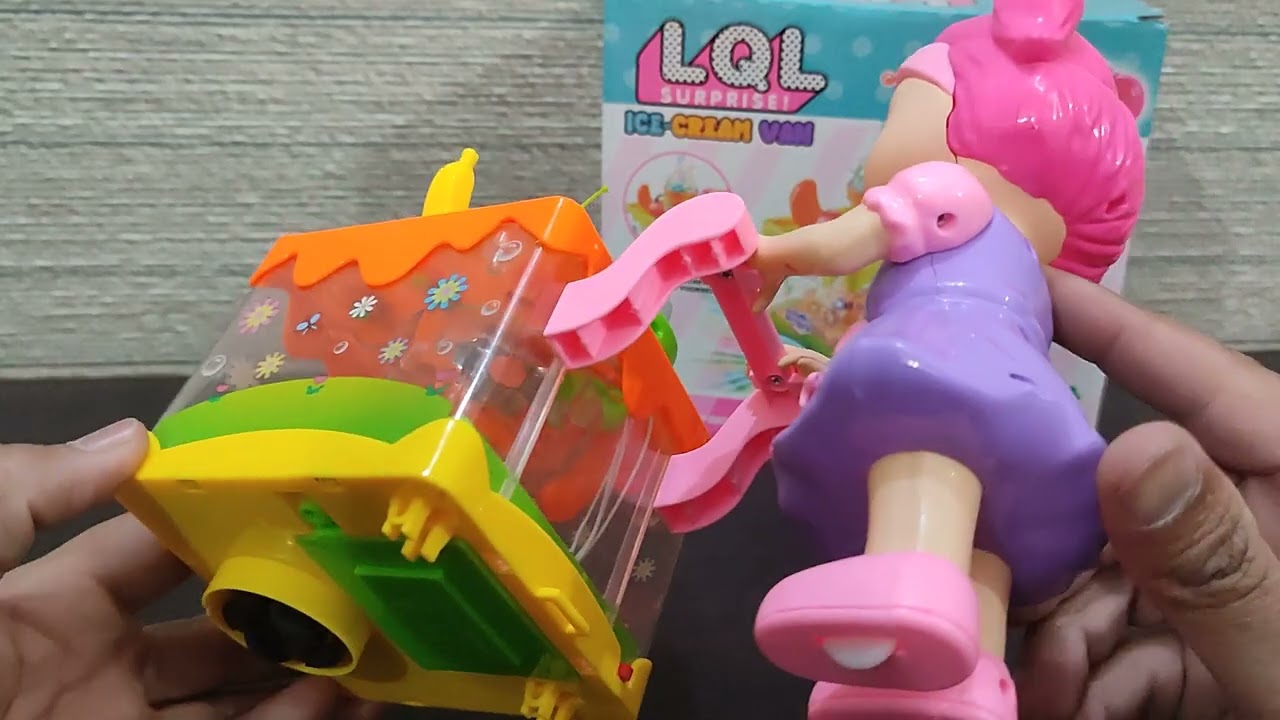 LQL Surprise Ice Cream Van (With Music) | Unboxing & Playing
