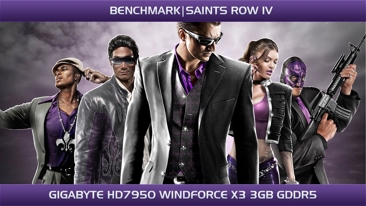 Benchmark|Saints Row IV|Gigabyte HD7950 Windforce X3 3GB