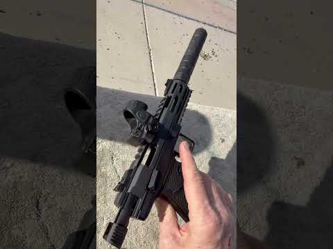 Beretta B22Jaguar slick runnin’ and slings lead with the best of them.